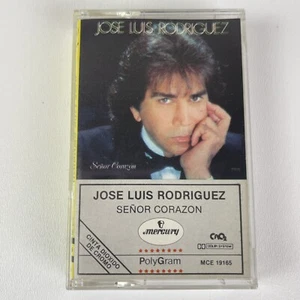 Jose Luis Rodriguez Senor Corazon 1987 Poly Gram Spanish Cassette Tape - Picture 1 of 4