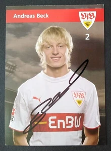 0703 Andreas Beck VfB Stuttgart 2006/07 Autogrammkarte original signiert - Picture 1 of 1