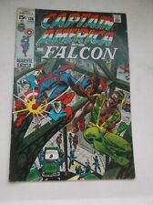 MARVEL: CAPTAIN AMERICA & THE FALCON #138, SPIDER-MAN CROSSOVER II, 1971, FN!!!