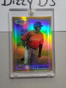 2010 Bowman Chrome Prospects J.D. Martinez #BCP165 1st Gold Refractor #’d 37/50 - Picture 1 of 12