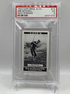 Cope Bros. 1923 Golf Strokes #13 Abe Mitchell PSA 3 - Bild 1 von 2