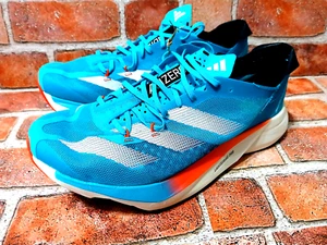 Adidas Adizero Adios Pro 3 Running Shoes 'Lucid Cyan' ID8468 Mens Size 9.5 - Picture 1 of 8