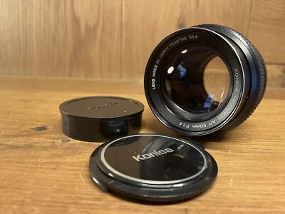*CLA'd : Near Mint* Konica Hexanon AR 50mm F/1.4 Prime Lens From Japan #V8R-19 - Image 1 of 4