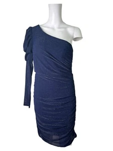 EVER-PRETTY Bodycon Dress Size Medium 14 One Shoulder Zip Women NEW EU42 RRP £39 - Picture 1 of 12