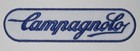CAMPAGNOLO CAMPY SCRIPT LOGO PATCH BADGE VINTAGE BICYCLE CREST 