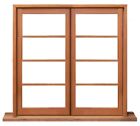 Casement Windows - 2 Sash 4 Light Horizontal - 4 Lite - Timber Window