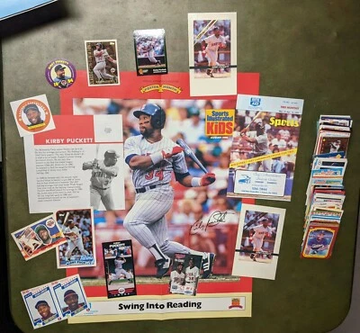 U Pick from 133 different Kirby Puckett - Oddball, Magazine, issues MORE  - Image 1 of 4