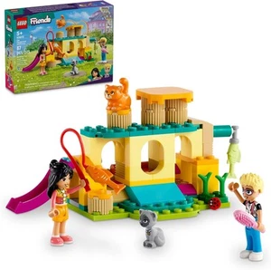 LEGO Friends Katzenspielplatz Abenteuer, Tierspielzeug mit Figuren, Geschenkset... - Bild 1 von 6
