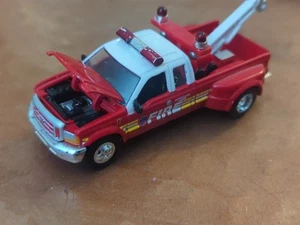 Hot Wheels Racing Champions Fire Rescue 1999 Ford F-350 1:64, Excellent - Picture 1 of 11