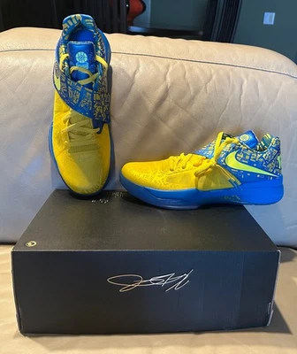 NWOB Men's Nike Zoom KD IV  Basketball Shoes Size 12 Multi Color FZ5916-400 - Image 1 of 4