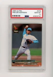 Fleer Ultra Trevor Hoffman #378 1993 novato RC PSA 10 gemas como nuevo Marlins Salón de la fama - Imagen 1 de 2