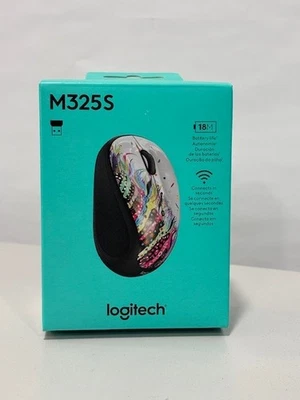 Logitech M325 Wireless Ambidextrous Optical USB Mouse, Black (910-006828) - Image 1 of 4