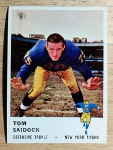 1961 Fleer #219 Tom Saidock (VGEX) - Picture 1 of 2