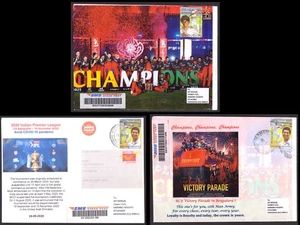 INDIA - 2022-25 INDIAN CRICKET IPL / T20 COVER COMMERCIALLY USED EMS POST 8nos - Picture 1 of 5
