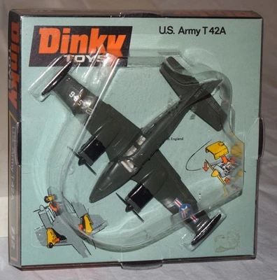 Dinky No. Vintage Avión 712 US Army T42A - NUEVO en caja original - Diecast Foto 1 de 4