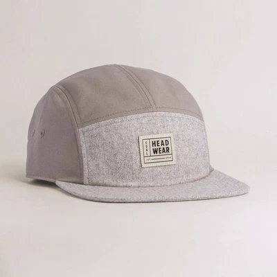 Gorra Coal Prospect espaciosa ala plana correa ajustable 5 paneles sombrero de campamento blanco roto Foto 1 de 2