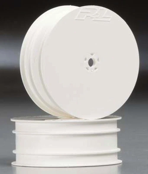 Pro-Line 273404 Front Velocity 2.2" Hex Wheels/2 White: TLR 1/10 Losi 22 Buggy - Image 1 of 1