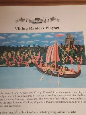 DeluxeViking Raiders Juego Juguete Plástico Soldados y acc. Más de 200 piezas todo precintado Foto 1 de 4