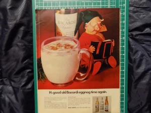 1971/2 PRINT AD BACARDI RUM EIERLIKÖR - Bild 1 von 1