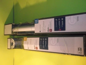 (2) MANIGLI BIANCHI ACCIAIO INOX MONTAGGIO NASCOSTO 18 E 24 POLLICI GHIACCIAIO BAY - Foto 1 di 1