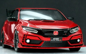 1:18 OttO Mobile "2020 FK8 HONDA CIVIC Type R MUGEN (Rallye Red) RARE #OT957 HTF - Picture 1 of 7