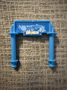 Hot Wheels City Ultimate Garage T-rex Blue Car Wash Sign Replacement Part - Picture 1 of 3