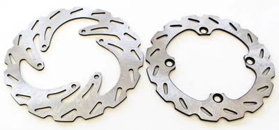 Discos de rotor de freno RipTide delanteros y traseros Honda CR250R CR250 1995-1996 Foto 1 de 2
