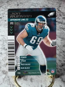 NFL Showdown 2001 JON RUNYAN Michigan Wolverines Philadelphia Eagles raro #336 - Imagen 1 de 2