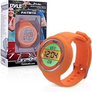 Sports Training Watch Multi-Function Pyle Go Sport Pedometer Stopwatch Alarm New - Picture 1 of 11