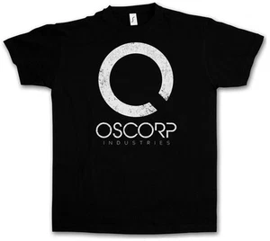 OSCORP INDUSTRIES LOGO T-SHIRT - Osbourne Amazing Elektro Spider Man T-Shirt - Picture 1 of 2