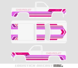 UNIVERSAL Water Slide Decals FOR HOT WHEELS '83 Chevy Silverado a1 - Picture 1 of 4