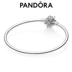 Nuovo Autentico Bracciale Pandora Argento Fuochi d'Artificio 597763CZ-19 19cm Edizione Limitata. - Foto 1 di 7