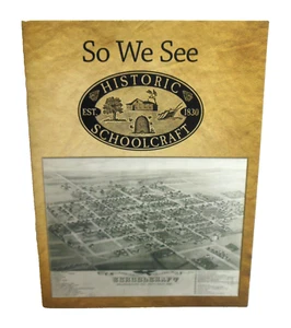 So We See Historic SCHOOLCRAFT MICHIGAN Homes Building 19th Century Architecture - Picture 1 of 4