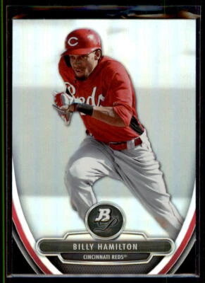 2013 Bowman Platinum Prospects Billy Hamilton #BPP9 Cincinnati Reds - Image 1 of 2
