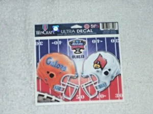 (335) 2013 Allstate Zuckerdose - Louisville Cardinals/Gators Ultra Aufkleber - Bild 1 von 3