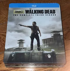 AMC The Walking Dead Complete Third 3rd Season Bluray (Region A) Steelbook NEW - Picture 1 of 3