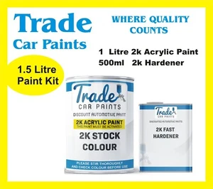 HONDA 2k Acrylic Car Paint ANY COLOUR OF YOUR CHOICE 1.5 Lt Gloss KIT - Picture 1 of 5