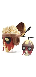 Popcorn Eimer Deadpool & Wolverine Skull Headpool Eimer: Brandneu 85 Unzen - Bild 1 von 4