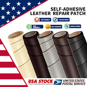 Leather Repair Patch Sofa Self-adhesive Sticker Chair Seat Leather Sofa Patches - Picture 1 of 14