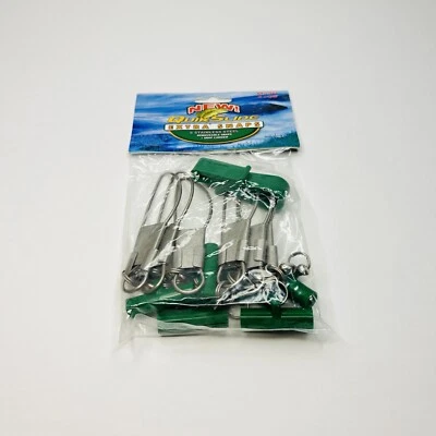 QUIK SLIDE (2pk) Extra Stainless Steel Snaps For Fish Stringer. Keeps Fish Alive
