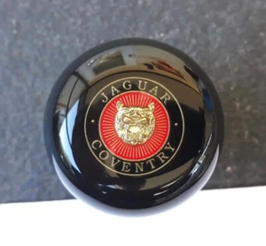 Jaguar Black Gear Shift Gearstick Knob XJ40,XJ6,XJ8,XK8,X300,X308,X350,Sovereign - Picture 1 of 4