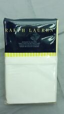 Ralph Lauren Bengal Stripe Pillowcases Std. Slicker Yellow, NEW