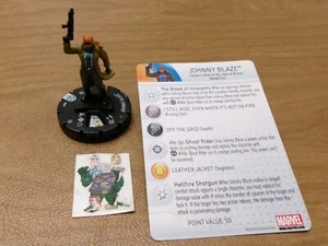 =HeroClix Marvel AMAZING SPIDER-MAN Johnny Blaze 007 with card = - Picture 1 of 1