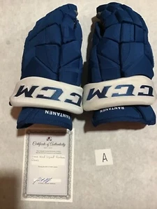 Colorado Avalanche Signed Game Used Mikko Rantanen Gloves 21-22 Avalanche COA - Picture 1 of 4