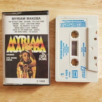Myriam Makeba Cassette Suliram, One More Dance, The Click Song AFRICA7 C-1029  - Image 1 of 3