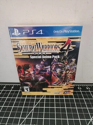 Samurai Warriors 4 PS4 NEW RARE OZI Special Anime Pack COLLECTORS BluRay Box Set - Image 1 of 4
