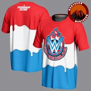 WWE SummerSlam New Jersey 2025 August 2 And 3 Popsicle All Over Print Shirt - Picture 1 of 2