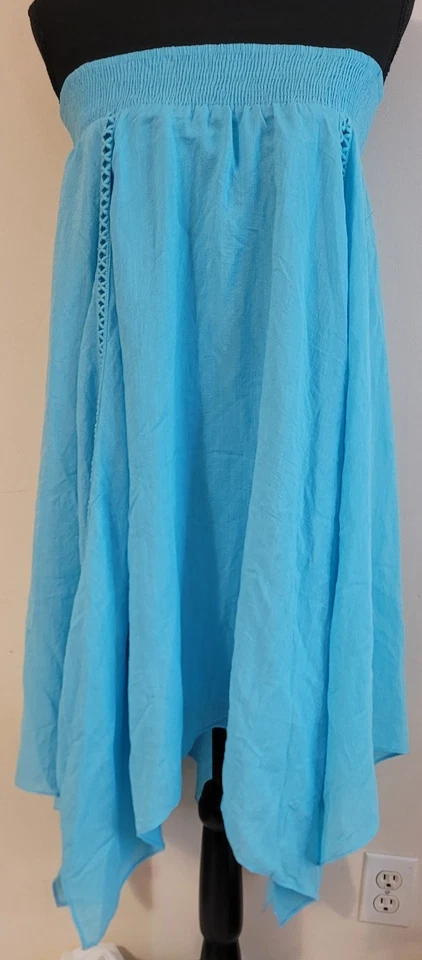 FALDA EN FORMA DE BUFANDA AZUL CLARO NUEVAS DIRECCIONES - TALLA MED Foto 1 de 1