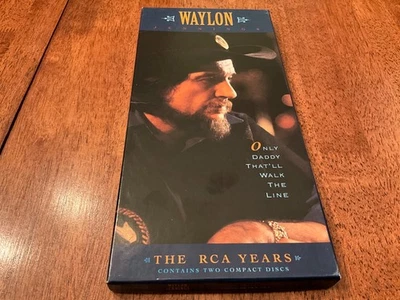 WAYLON JENNINGS The RCA Years 2 CD Box Set Country Music Only Daddy That'll  Foto 1 de 4