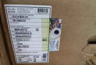Cisco C9300L-48P-4X-A Catalyst 9300 Series Switch New - Image 1 of 2